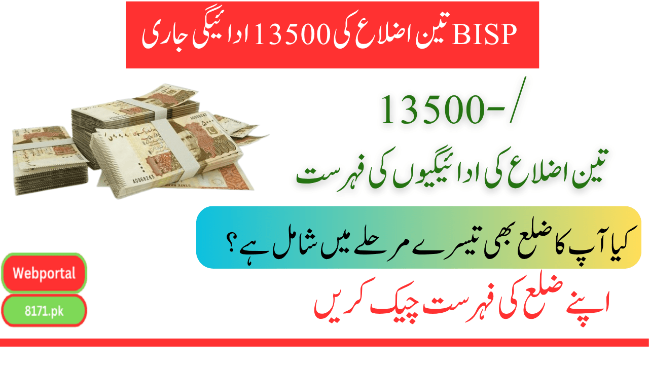 BISP 8171 Payments Phase List