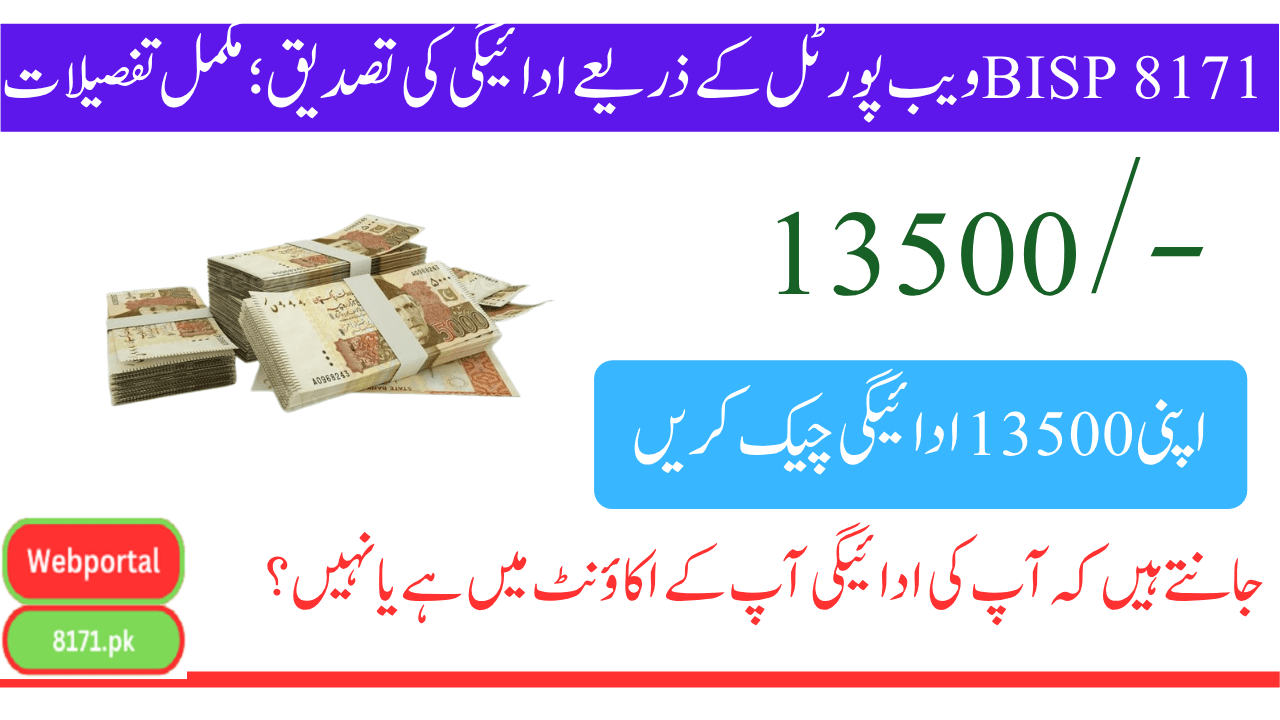 BISP Payment Verification